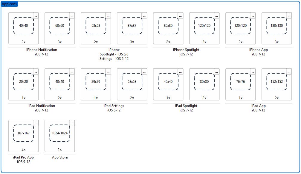 iOS Asset Catalog (using Xamarin and Visual Studio)